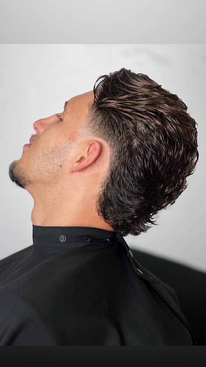 Corte masculino no Studio Felipe Serra