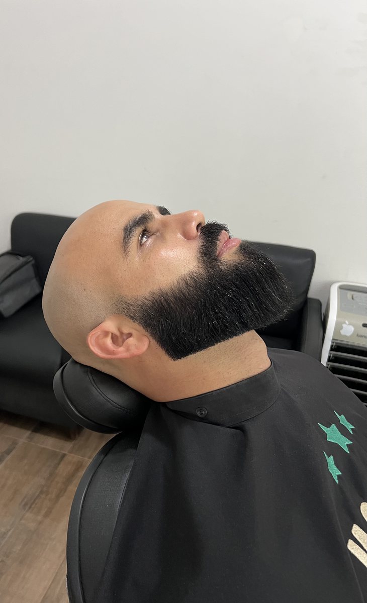 Barba modelada no Studio Felipe Serra
